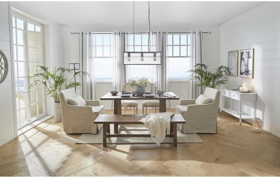 Home affaire Wollen kleed Noyack Handgeweven kleed tricot-look met de hand geweven zuivere wol - Foto 9