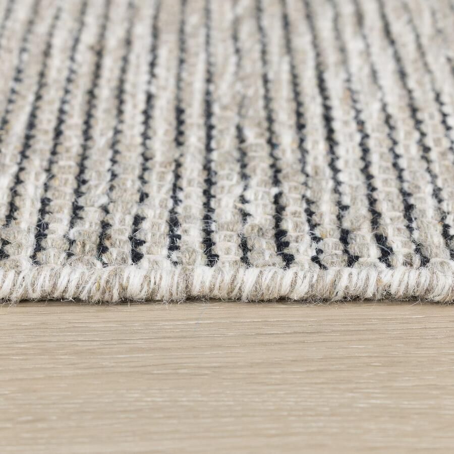 My home Set slaapkamerkleedjes Odenne handgeweven omkeerbare tapijt gemêleerd uiterlijk 100% wol woonkamer - Foto 6