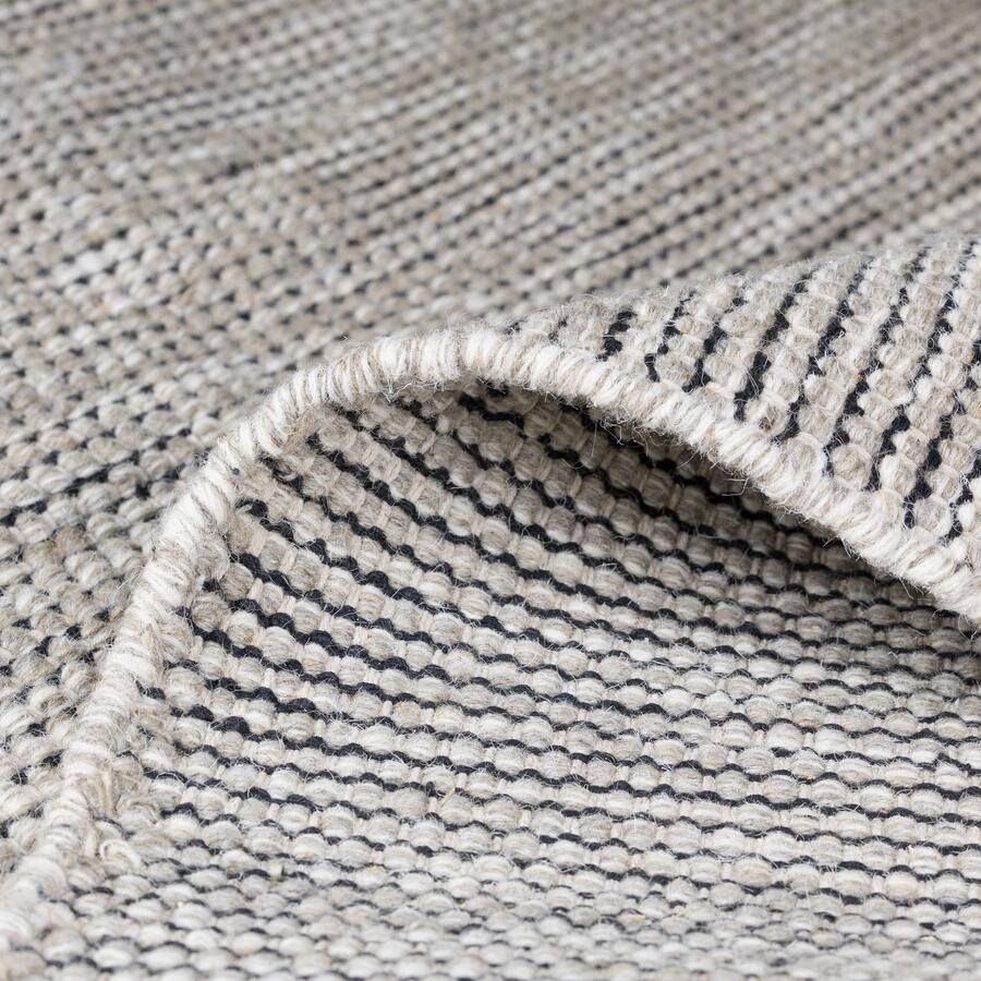 My home Set slaapkamerkleedjes Odenne handgeweven omkeerbare tapijt gemêleerd uiterlijk 100% wol woonkamer - Foto 4