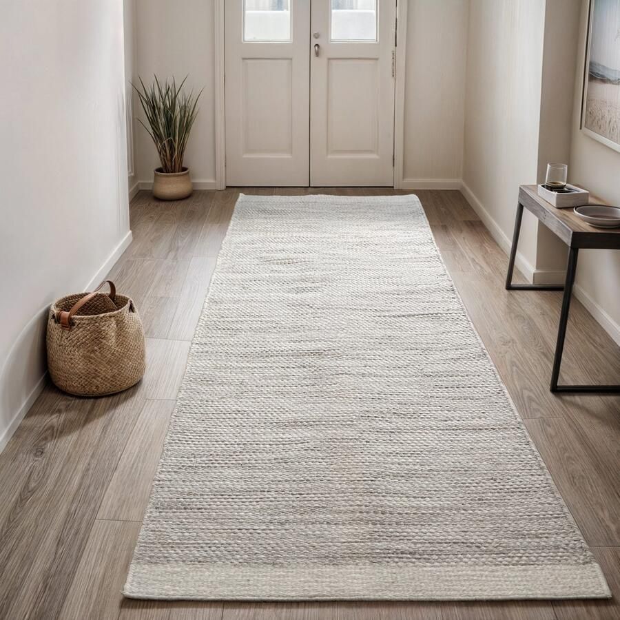 My home Wollen kleed Wolldroom Passie Veranderbaar tapijt handgeweven gemêleerde uitstraling 100% wol ook als loper - Foto 4