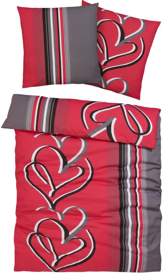 My home Overtrekset Area in mt. 135x200 of 155x220 cm Dekbedovertrek in verschillende kwaliteiten (2-delig) - Foto 4