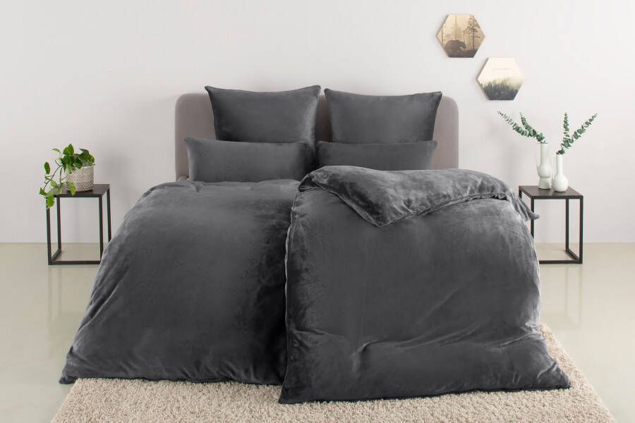 My home Overtrekset DESNER3 Beddengoed met rits cashmere-touch knuffelig & zacht - Foto 6