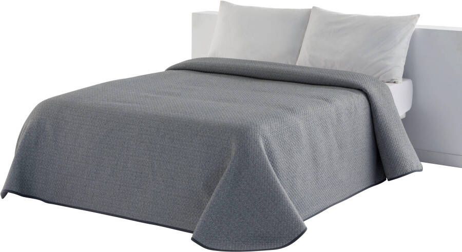 My home Sprei Annika gestikte sprei van 50% gerecycled katoen - Foto 4