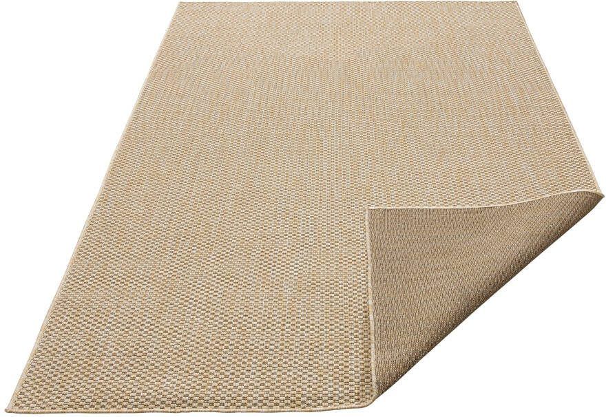 My home Vloerkleed Rhodos geschikt voor binnen- en buitengebruik Sisal-look weerbestendig & UV-bestendig woonkamer balkon camping