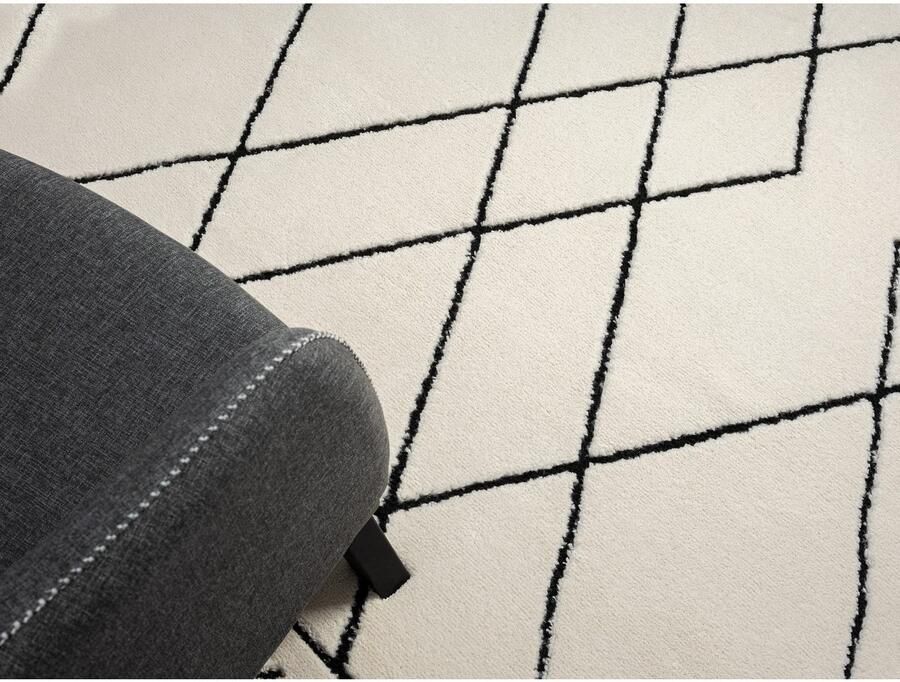 Myflair Möbel & Accessoires Hoogpolig vloerkleed Marokkaans Design MAGAZIJNOPRUIMING! modern marokkaans ontwerp ruitenpatroon zacht door hoogpolig - Foto 4