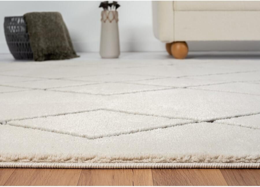 Myflair Möbel & Accessoires Hoogpolig vloerkleed Marokkaans Design MAGAZIJNOPRUIMING! modern marokkaans ontwerp ruitenpatroon zacht door hoogpolig - Foto 5