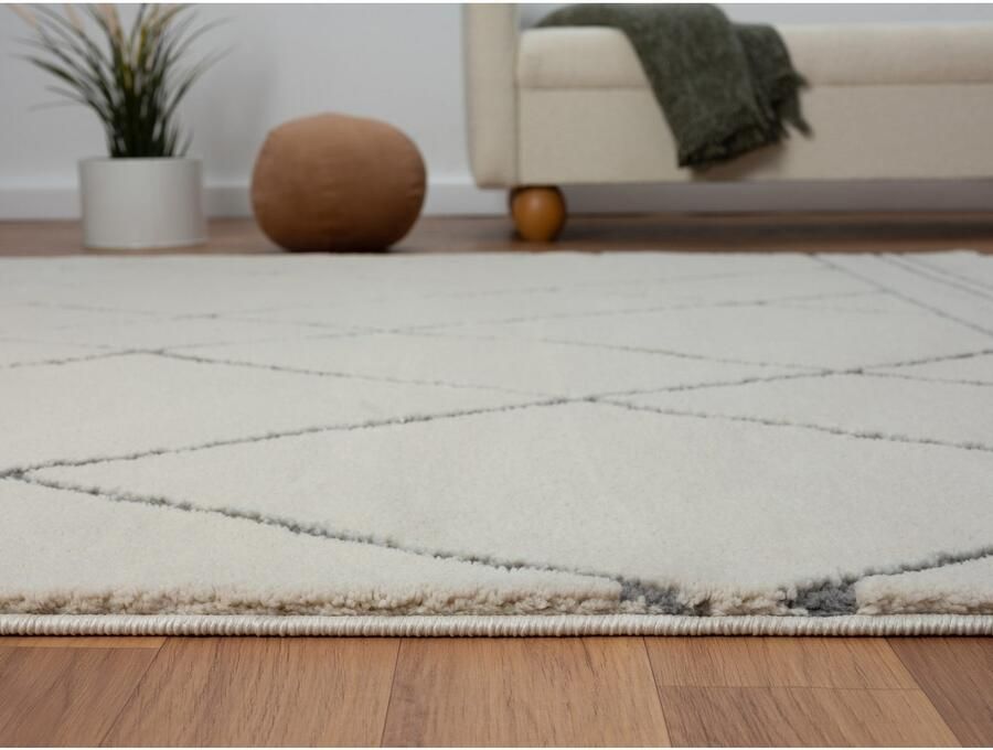 Myflair Möbel & Accessoires Hoogpolig vloerkleed Marokkaans Design MAGAZIJNOPRUIMING! modern marokkaans ontwerp ruitenpatroon zacht met franjes - Foto 6