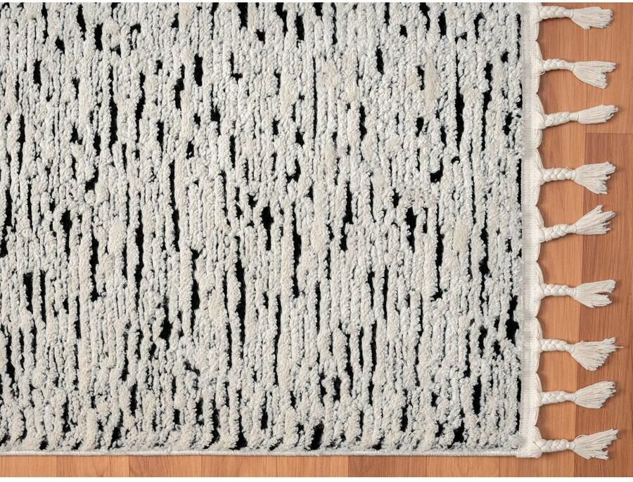 Myflair Möbel & Accessoires Hoogpolig vloerkleed Marokkaanse Rotswand MAGAZIJNOPRUIMING! modern marokkaans ontwerp gemêleerd fluffy zacht met franjes - Foto 3