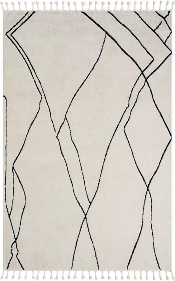 Myflair Möbel & Accessoires Hoogpolig vloerkleed Marokkaanse Tekenlijn MAGAZIJNOPRUIMING! modern marokkaans ontwerp fluffy zacht door hoogpolig - Foto 7