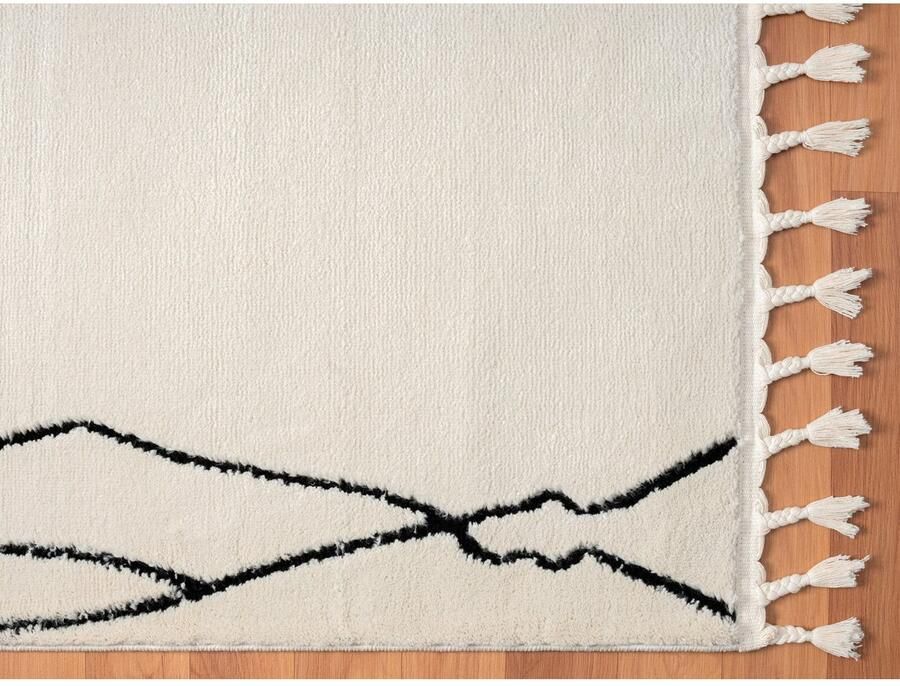 Myflair Möbel & Accessoires Hoogpolig vloerkleed Marokkaanse Tekenlijn MAGAZIJNOPRUIMING! modern marokkaans ontwerp fluffy zacht door hoogpolig - Foto 2