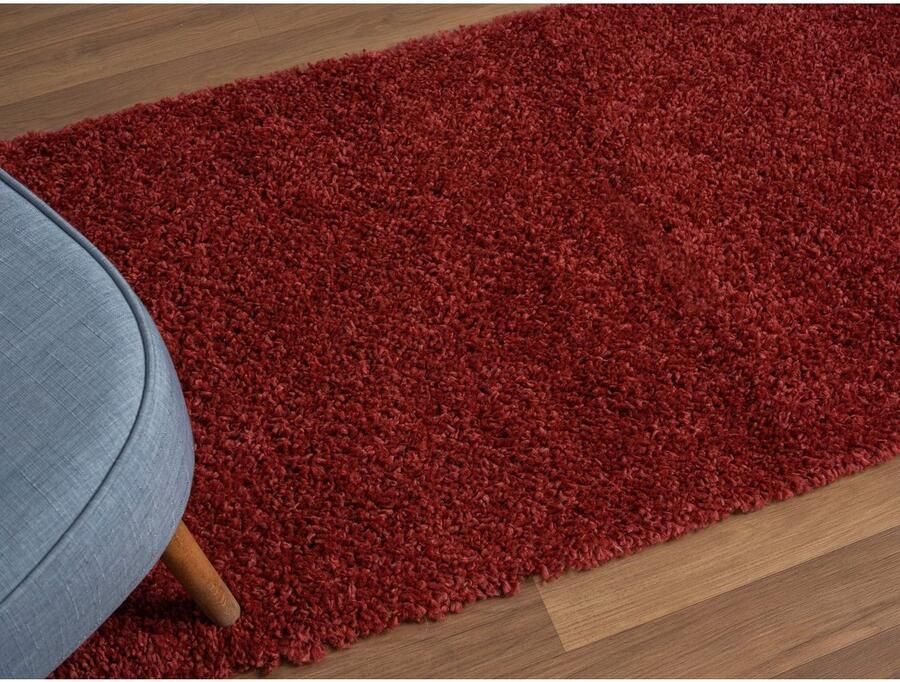 Myflair Möbel & Accessoires Hoogpolig vloerkleed My Shaggy uni kleuren licht glanzend microvezel extra fluffy - Foto 4