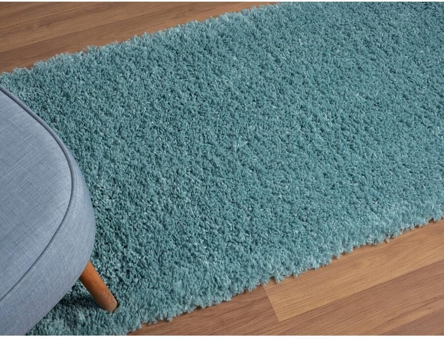 Myflair Möbel & Accessoires Hoogpolig vloerkleed My Shaggy uni kleuren licht glanzend microvezel extra fluffy - Foto 5