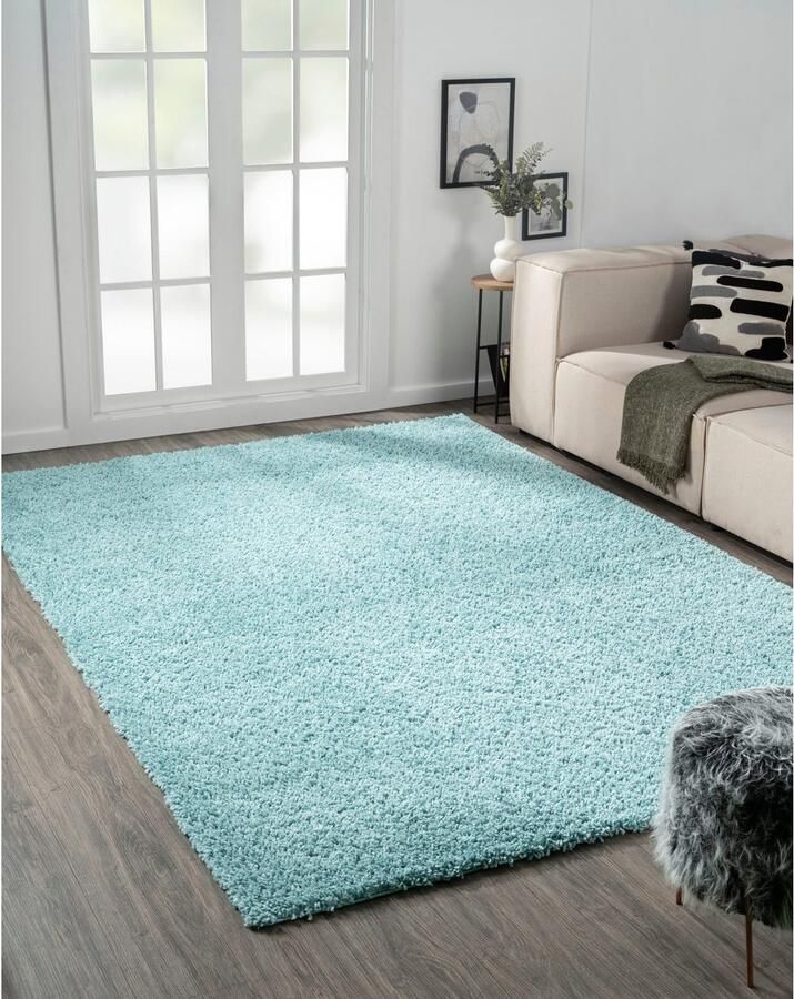 Myflair Möbel & Accessoires Hoogpolig vloerkleed My Shaggy uni-kleuren licht glanzend microvezel extra fluffy - Foto 5