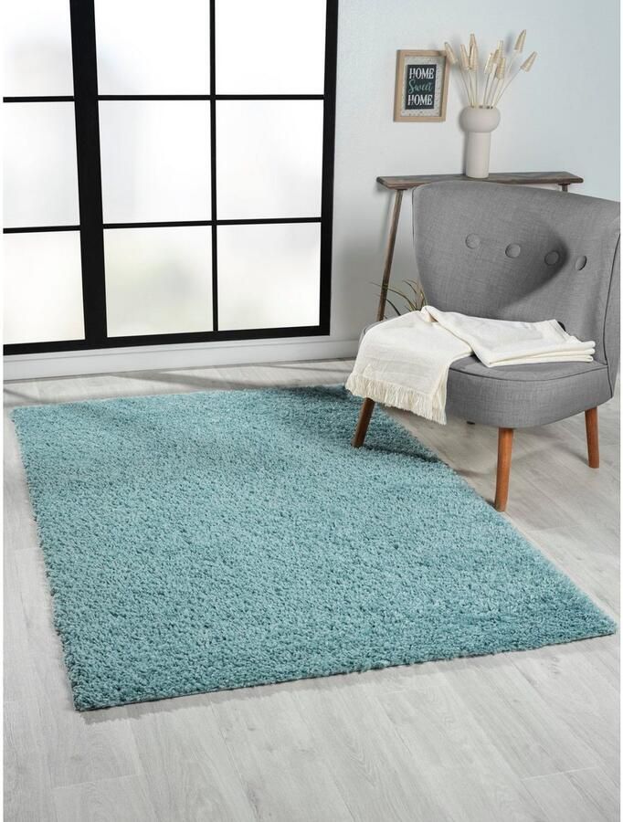 Myflair Möbel & Accessoires Hoogpolig vloerkleed My Shaggy uni-kleuren licht glanzend microvezel extra fluffy - Foto 7
