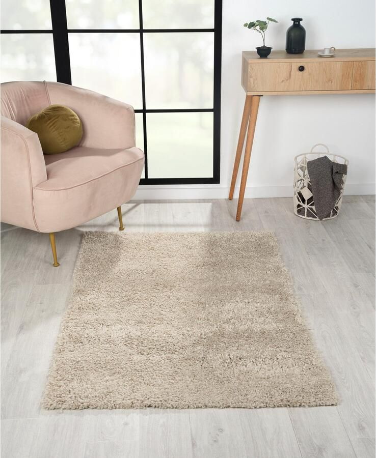 Myflair Möbel & Accessoires Hoogpolig vloerkleed My Shaggy uni-kleuren licht glanzend microvezel extra fluffy - Foto 4