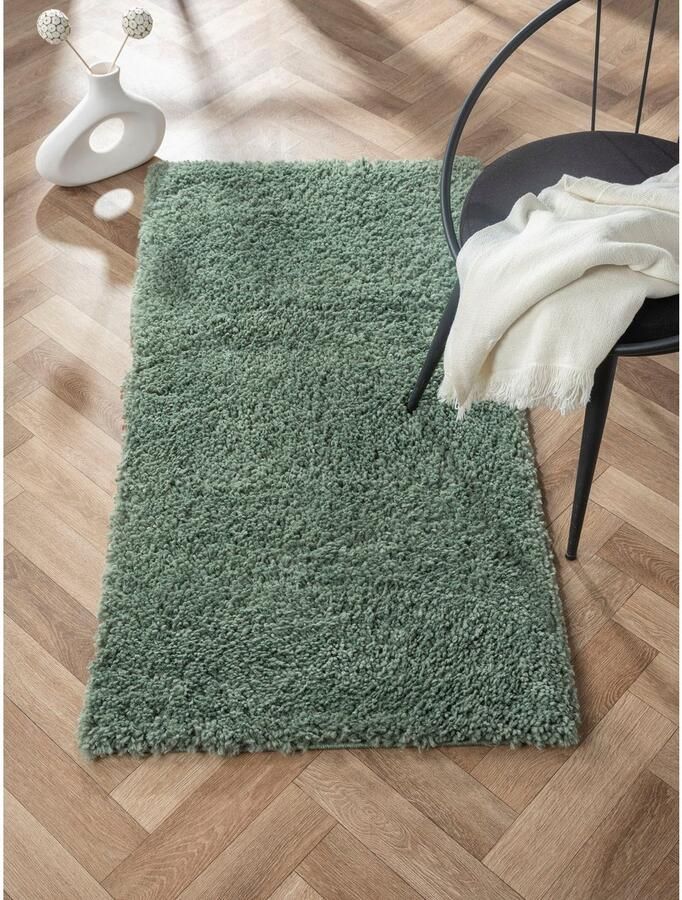 Myflair Möbel & Accessoires Hoogpolig vloerkleed My Shaggy uni-kleuren licht glanzend microvezel extra fluffy - Foto 8