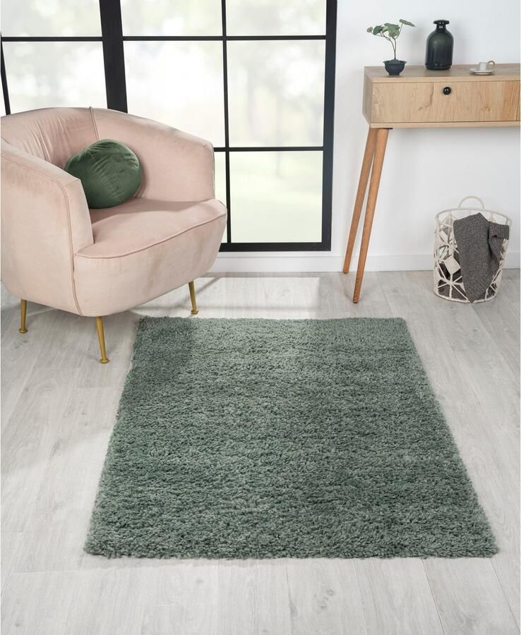 Myflair Möbel & Accessoires Hoogpolig vloerkleed My Shaggy uni-kleuren licht glanzend microvezel extra fluffy - Foto 5