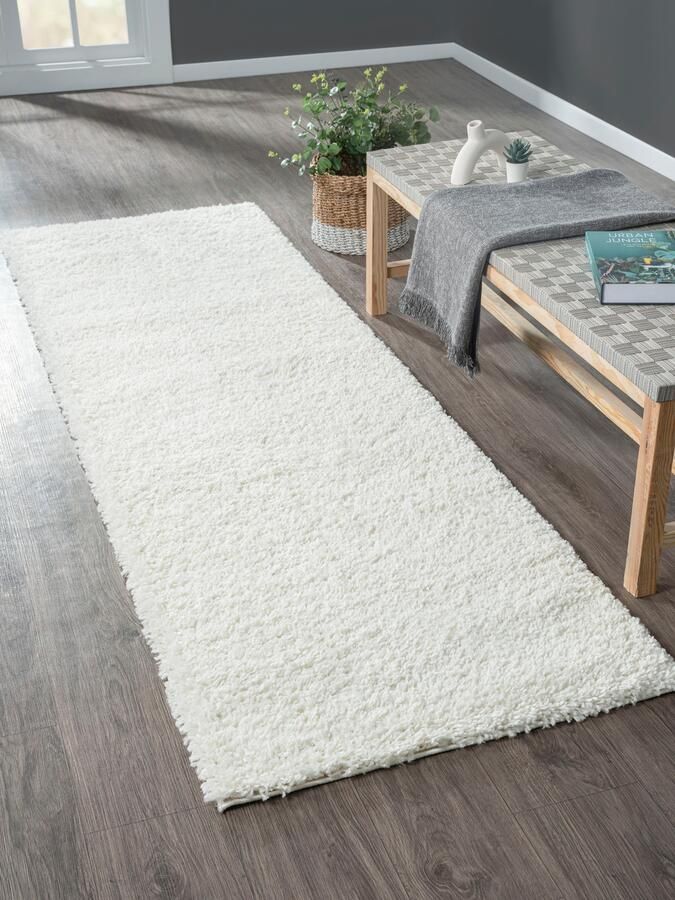 Myflair Möbel & Accessoires Hoogpolig vloerkleed My Shaggy uni kleuren licht glanzend microvezel extra fluffy - Foto 7