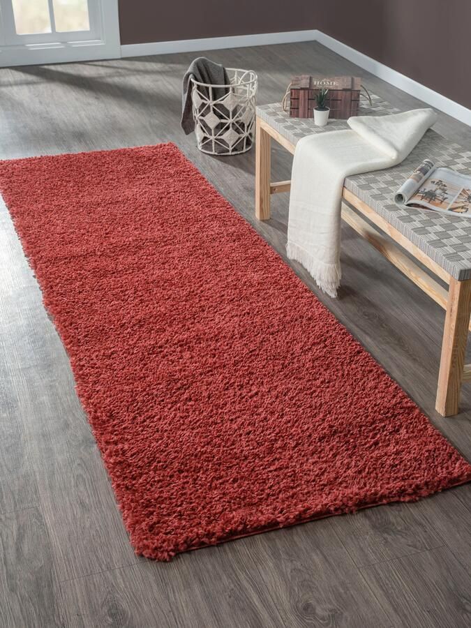 Myflair Möbel & Accessoires Hoogpolig vloerkleed My Shaggy uni kleuren licht glanzend microvezel extra fluffy - Foto 5
