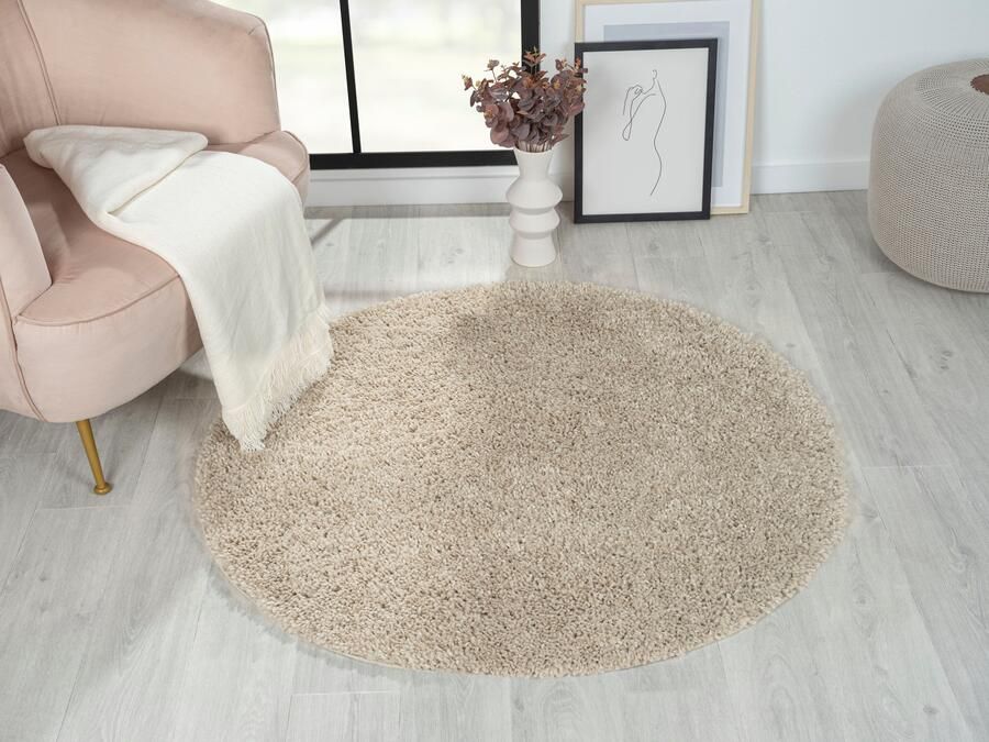 Myflair Möbel & Accessoires Hoogpolig vloerkleed My Shaggy uni kleuren licht glanzend microvezel extra fluffy - Foto 6