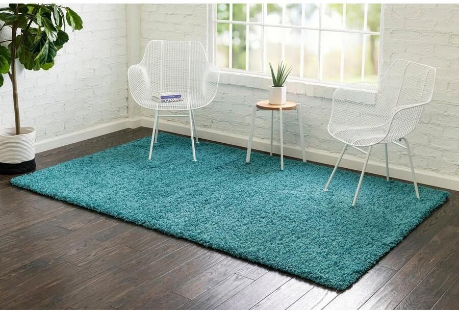 Myflair Möbel & Accessoires Hoogpolig vloerkleed Shaggy Shag MAGAZIJNOPRUIMING! geweven unikleurig ideaal in de woonkamer & slaapkamer - Foto 13