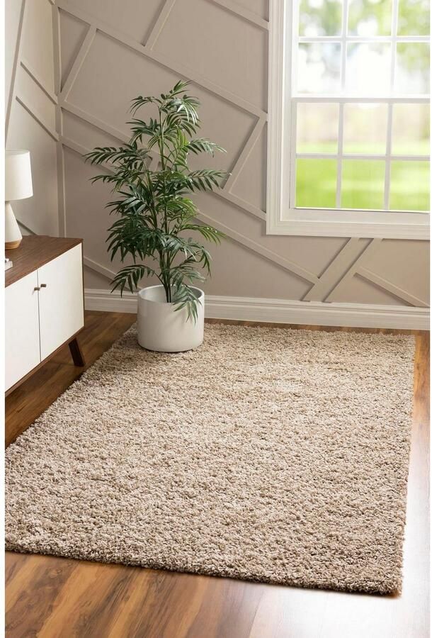 Myflair Möbel & Accessoires Hoogpolig vloerkleed Shaggy Shag MAGAZIJNOPRUIMING! geweven unikleurig ideaal in de woonkamer & slaapkamer - Foto 8