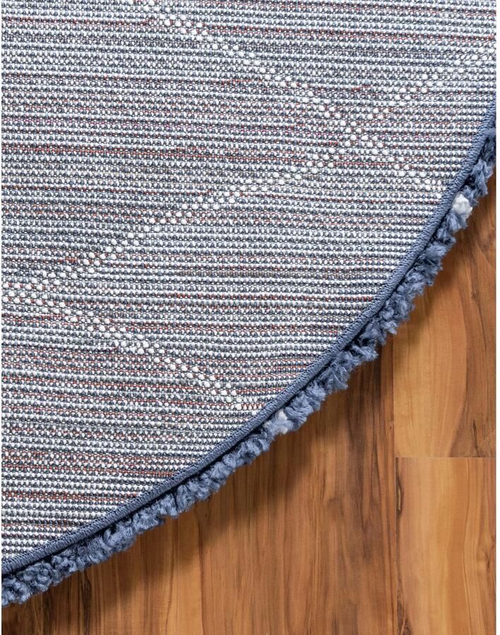 Myflair Möbel & Accessoires Hoogpolig vloerkleed Temara Shag MAGAZIJNOPRUIMING! geweven ruitendessin zacht & behaaglijk