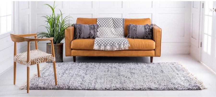 Myflair Möbel & Accessoires Hoogpolig vloerkleed Top Shag MAGAZIJNOPRUIMING! geweven gemêleerde look zacht & behaaglijk met franje - Foto 13