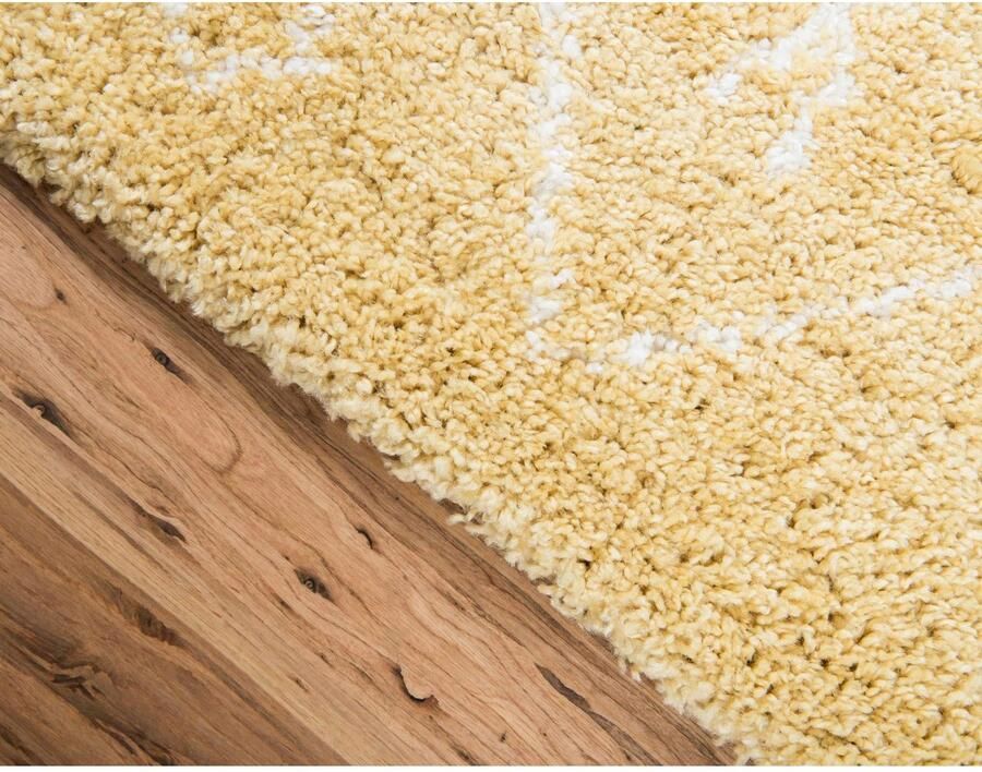 Myflair Möbel & Accessoires Hoogpolige loper Temara Shag MAGAZIJNOPRUIMING! Tapijtloper geweven Scandi design ideaal in de hal & slaapkamer