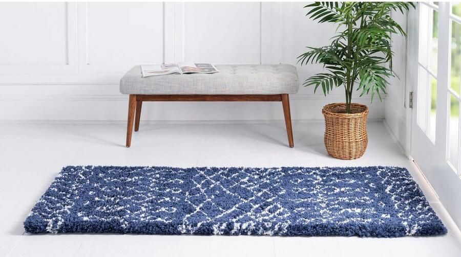 Myflair Möbel & Accessoires Hoogpolige loper Temara Shag MAGAZIJNOPRUIMING! Tapijtloper geweven Scandi design ideaal in de hal & slaapkamer - Foto 8