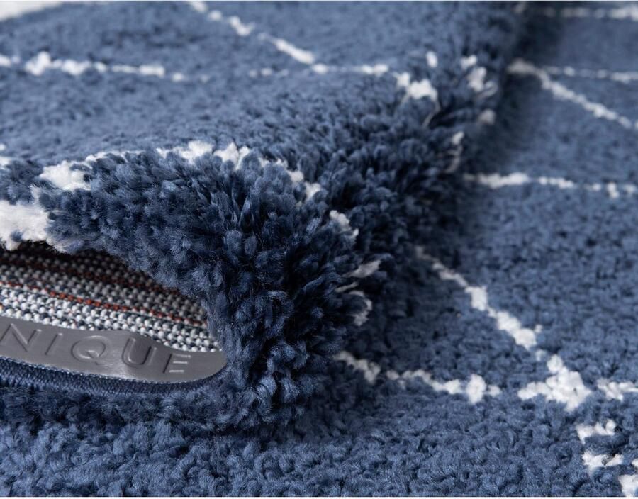 Myflair Möbel & Accessoires Hoogpolige loper Temara Shag MAGAZIJNOPRUIMING! Tapijtloper geweven ruitdessin zacht & behaaglijk