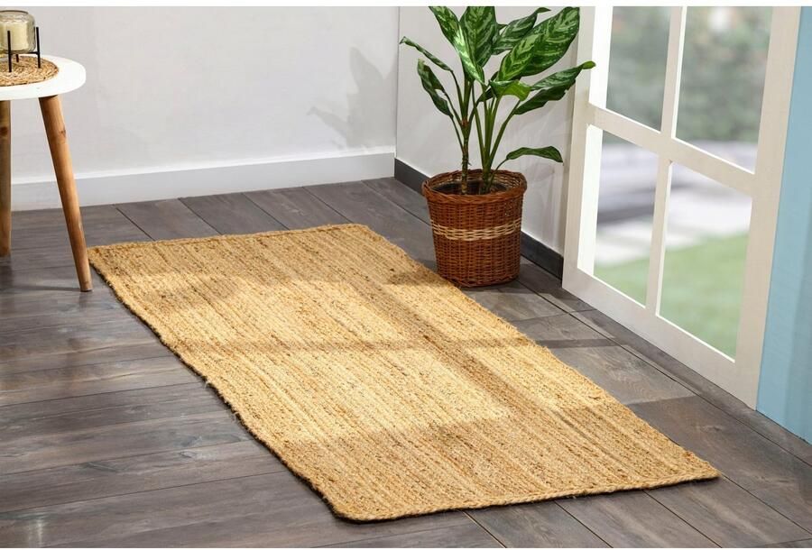 Myflair Möbel & Accessoires Loper Lola Jute tapijt omkeerbaar tapijt handgeweven 100% natuurlijke vezel Boho-stijl - Foto 9