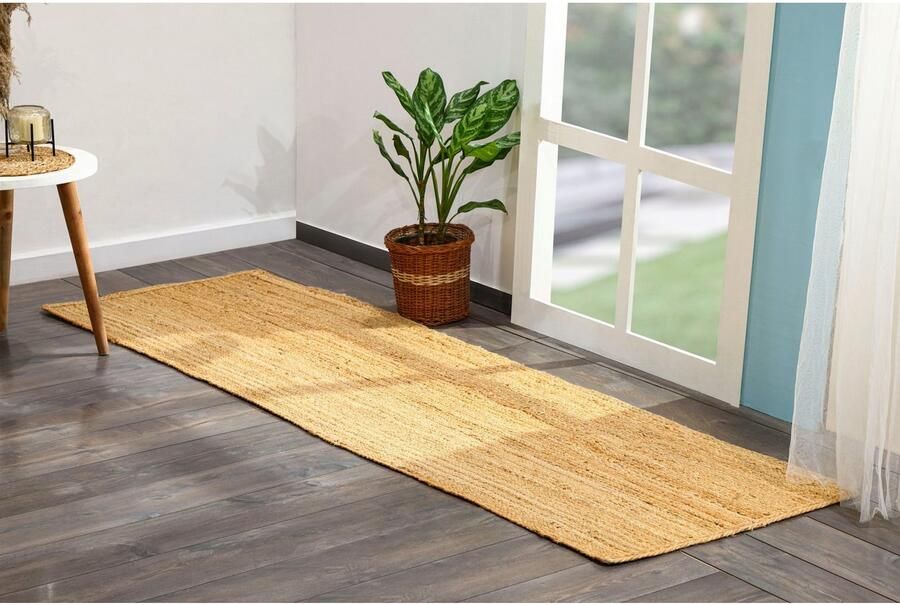 Myflair Möbel & Accessoires Vloerkleed Lola Jute tapijt omkeerbaar tapijt handgeweven 100% natuurlijke vezel Boho-stijl - Foto 20