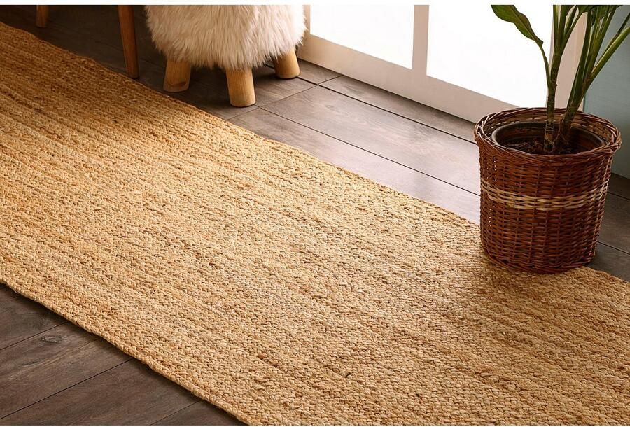 Myflair Möbel & Accessoires Vloerkleed Lola Jute tapijt omkeerbaar tapijt handgeweven 100% natuurlijke vezel Boho-stijl - Foto 12