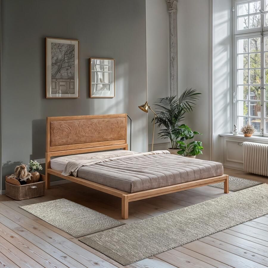 Myflair Möbel & Accessoires Set slaapkamerkleedjes Anisa Omkeerbaar tapijt gemêleerd 100% wol handgeweven woonkamer - Foto 9