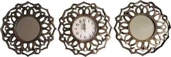 Myflair Möbel & Accessoires Sierspiegel 3-delige wanddecoratieset Wandspiegel landhuis rond (set 3 stuks) - Foto 4