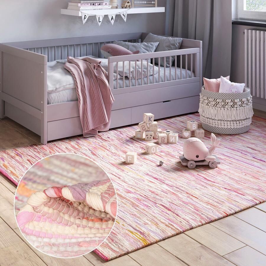 Myflair Möbel & Accessoires Vloerkleed Ameer Handgeweven tapijt 90% katoen handgeweven Scandi - Foto 7