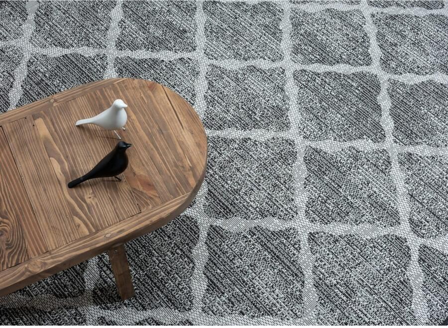 Myflair Möbel & Accessoires Vloerkleed Astral MAGAZIJNOPRUIMING! modern ruiten ontwerp geschikt voor buiten balkon terras - Foto 5