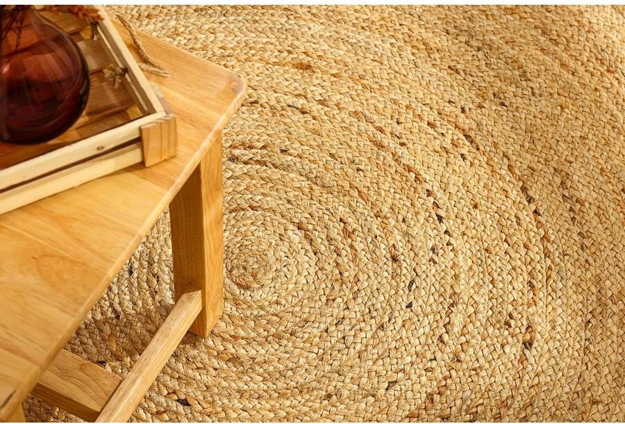 Myflair Möbel & Accessoires Vloerkleed Lola Jute tapijt omkeerbaar tapijt handgeweven 100% natuurlijke vezel Boho-stijl - Foto 7