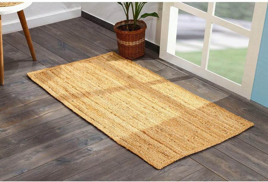 Myflair Möbel & Accessoires Vloerkleed Lola Jute tapijt omkeerbaar tapijt handgeweven 100% natuurlijke vezel Boho-stijl - Foto 13