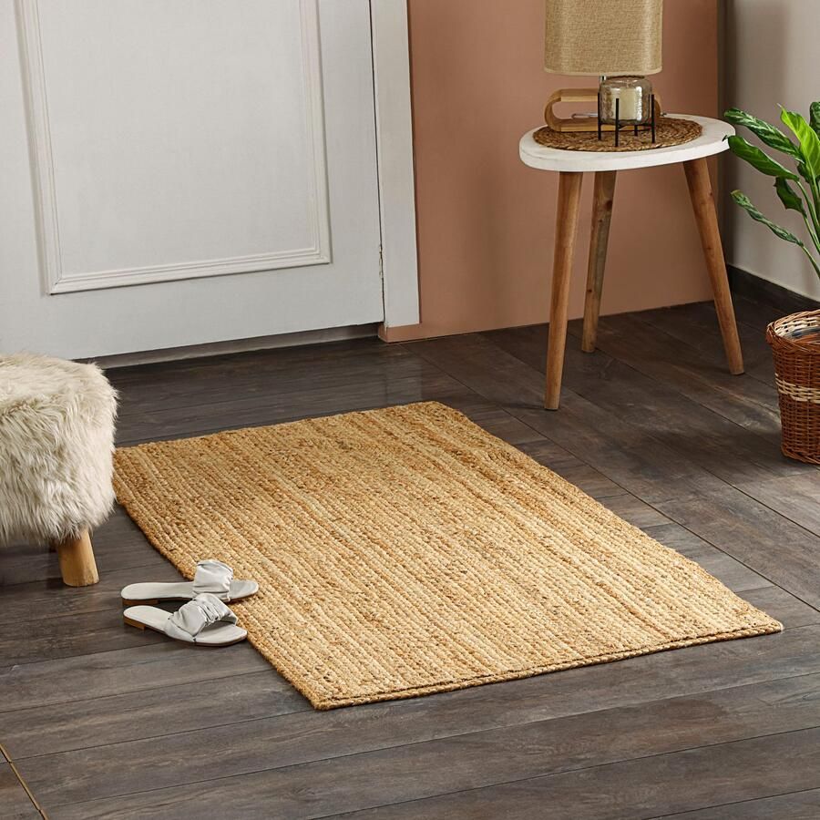 Myflair Möbel & Accessoires Vloerkleed Lola Jute tapijt omkeerbaar tapijt handgeweven 100% natuurlijke vezel Boho-stijl - Foto 4