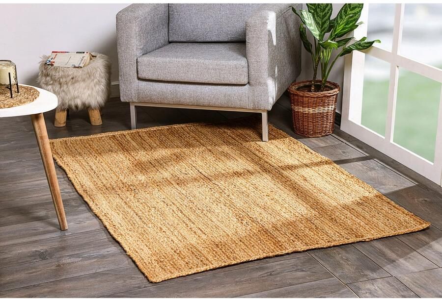 Myflair Möbel & Accessoires Vloerkleed Lola Jute tapijt omkeerbaar tapijt handgeweven 100% natuurlijke vezel Boho-stijl - Foto 14