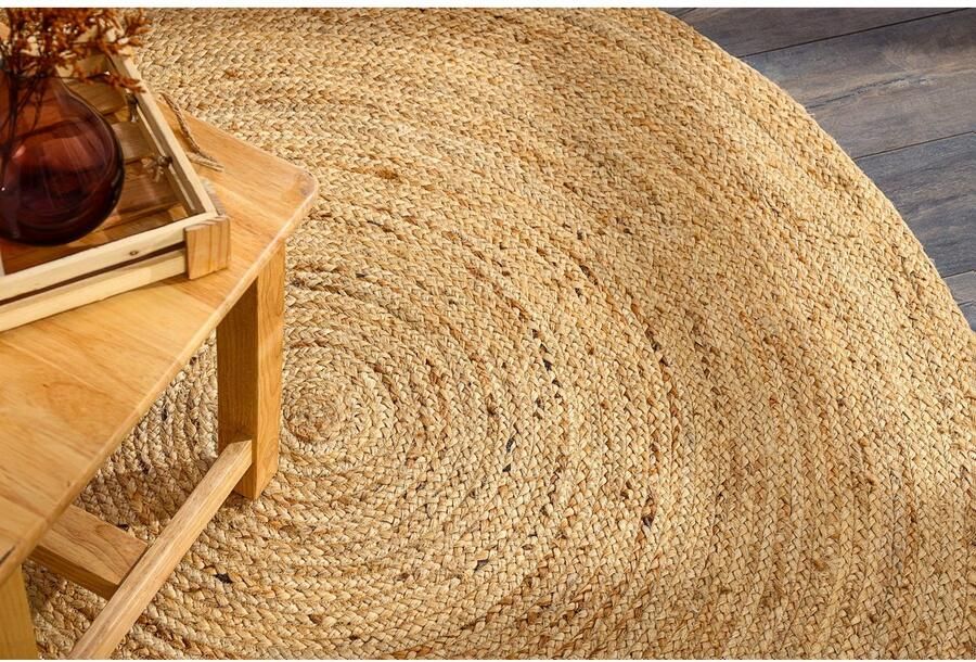 Myflair Möbel & Accessoires Vloerkleed Lola Jute tapijt omkeerbaar tapijt handgeweven 100% natuurlijke vezel Boho-stijl - Foto 6