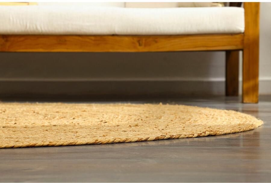 Myflair Möbel & Accessoires Vloerkleed Lola Jute tapijt omkeerbaar tapijt handgeweven 100% natuurlijke vezel Boho-stijl - Foto 8