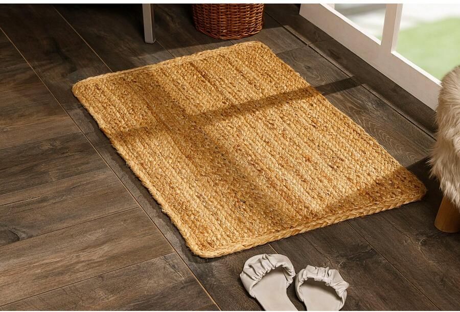 Myflair Möbel & Accessoires Vloerkleed Lola Jute tapijt omkeerbaar tapijt handgeweven 100% natuurlijke vezel Boho-stijl - Foto 18