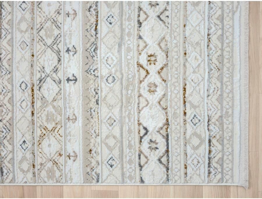 Myflair Möbel & Accessoires Vloerkleed Mijn Nomady MAGAZIJNOPRUIMING! Kortpolig Scandi-ontwerp bijzonder zacht door microvezel met franjes - Foto 4
