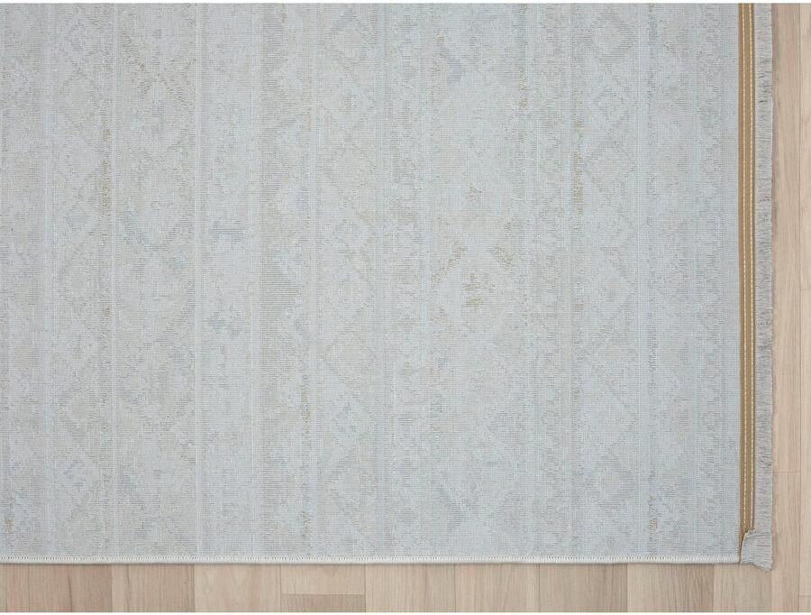 Myflair Möbel & Accessoires Vloerkleed Mijn Nomady MAGAZIJNOPRUIMING! Kortpolig Scandi-ontwerp bijzonder zacht door microvezel met franjes - Foto 5