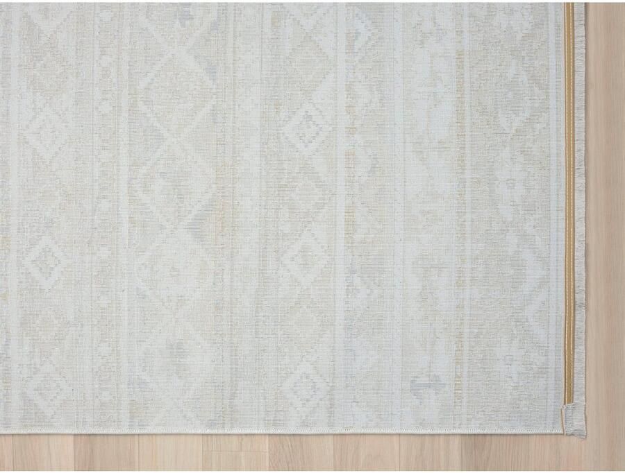 Myflair Möbel & Accessoires Vloerkleed Mijn Nomady MAGAZIJNOPRUIMING! Kortpolig Scandi-ontwerp bijzonder zacht door microvezel met franjes - Foto 5