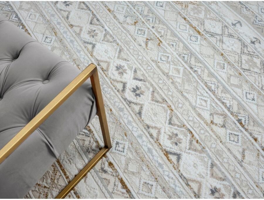 Myflair Möbel & Accessoires Vloerkleed Mijn Nomady MAGAZIJNOPRUIMING! Kortpolig Scandi-ontwerp bijzonder zacht door microvezel met franjes - Foto 3