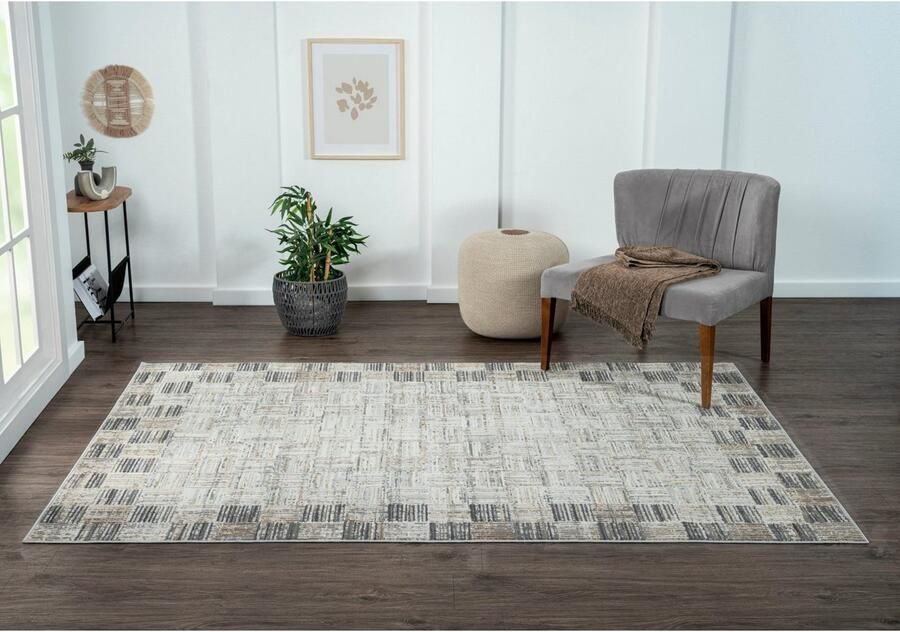 Myflair Möbel & Accessoires Vloerkleed Mijn Stemming MAGAZIJNOPRUIMING! Kortpolig Scandi-ontwerp met rand bijzonder zacht door microvezel - Foto 7